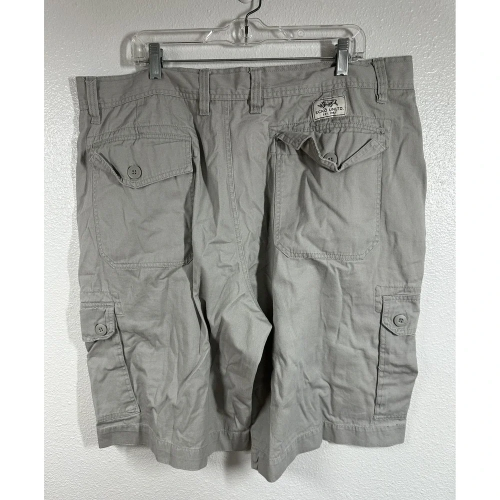 Ecko Unltd Cargo Shorts Mens 46 Outdoor Utility Pockets Relaxed Skate Streetwear